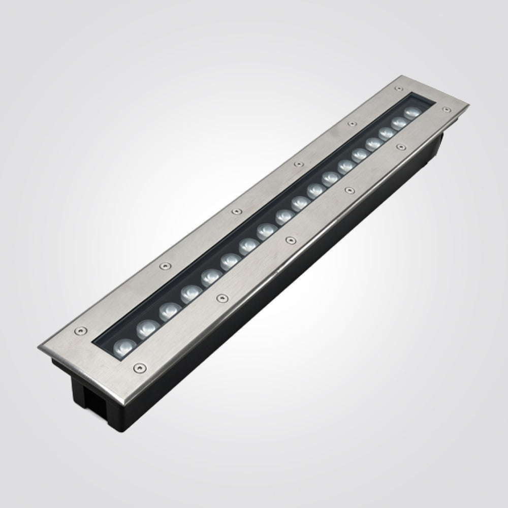 תאורה לינארית שקועה לרצפה | ‎3000K | ‎IP67 | DC24V | ‎18W