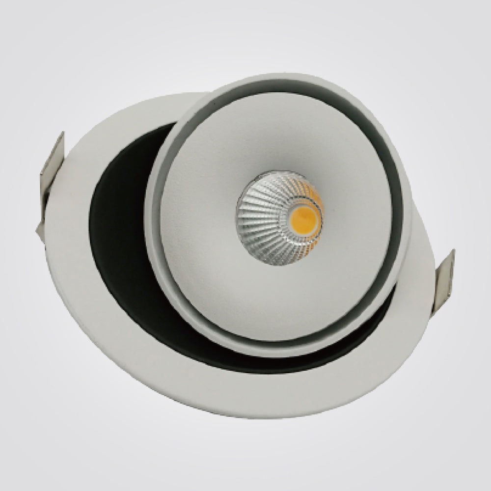 שקוע זחל לד מתכוונן 360° לבן  |9W|CCT