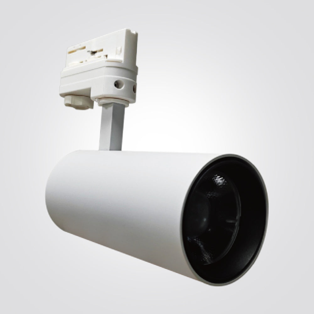 ספוט קארי לפס צבירה תלת־פאזי – 20W | CCT משתנה | לבן