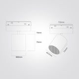 רמקול בלוטות' לפס צבירה מגנטי סומו – ‎10W | Bluetooth 5.4 | שחור