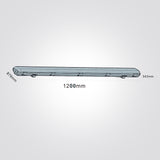 פס מוגן מים | 2X18W LED
