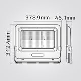פנס הצפה לד ג'ון 300W| IP65| שחור| 6500K