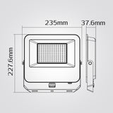 פנס הצפה לד ג'ון 100W| IP65| לבן| CCT כפתור