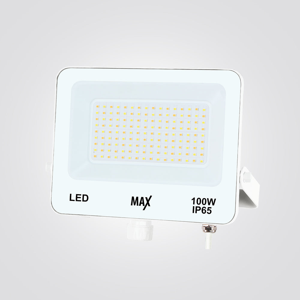 פנס הצפה LED ג'ון – 100W | IP65 | 6500K | שחור / לבן