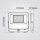 פנס הצפה לד ג'ון 150W| IP65| לבן| CCT כפתור