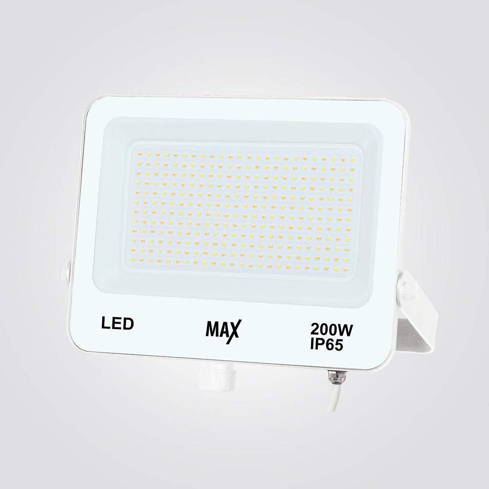 פנס הצפה לד ג'ון 200W| IP65| לבן| CCT כפתור