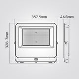 פנס הצפה לד ג'ון 300W| IP65| לבן| CCT כפתור
