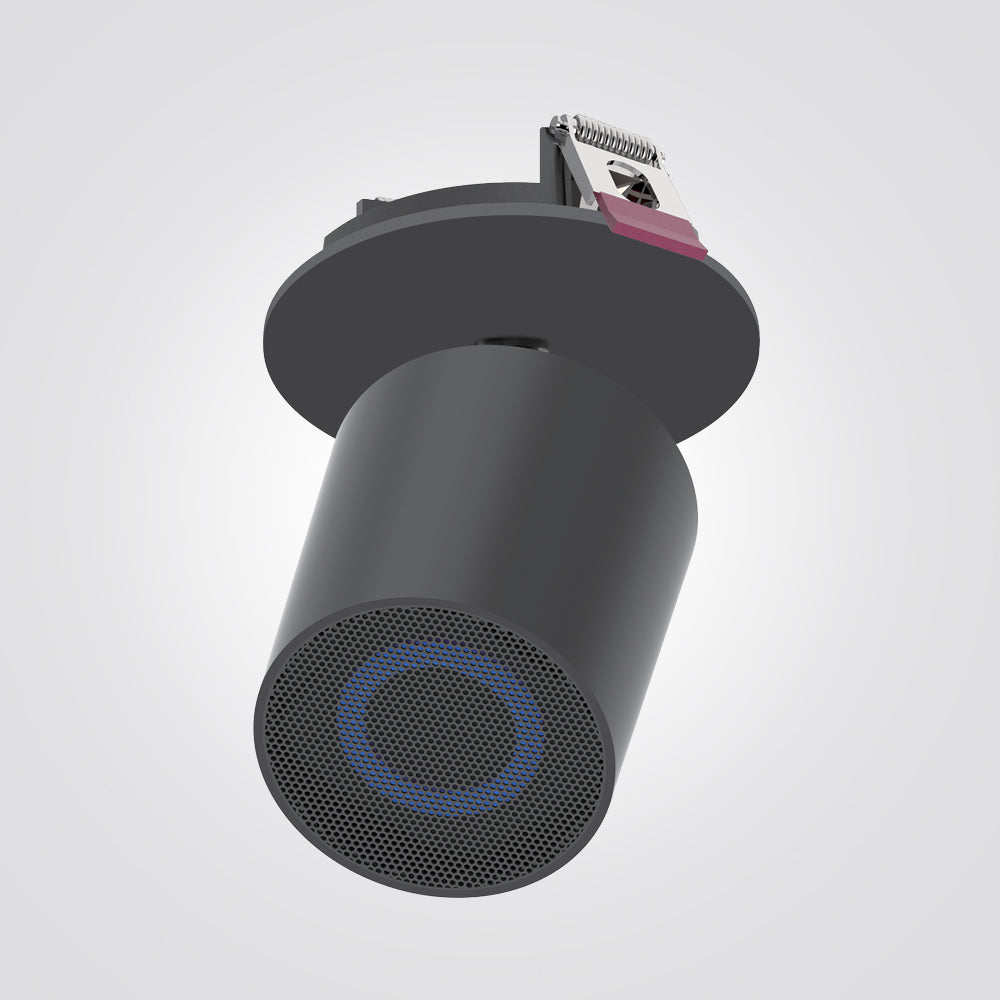רמקול בלוטוס שקוע לתקרה – שחור | Bluetooth V5.4 | 20W