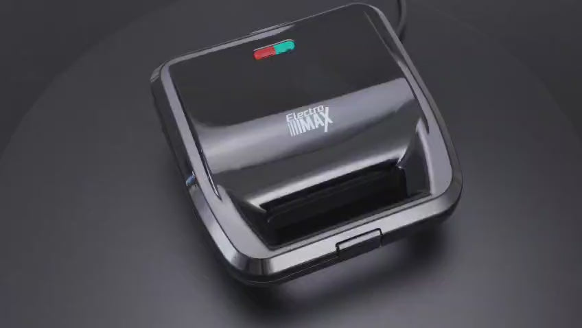 טוסטר לחיצה 2 פרוסות כולל פלטות מתחלפות