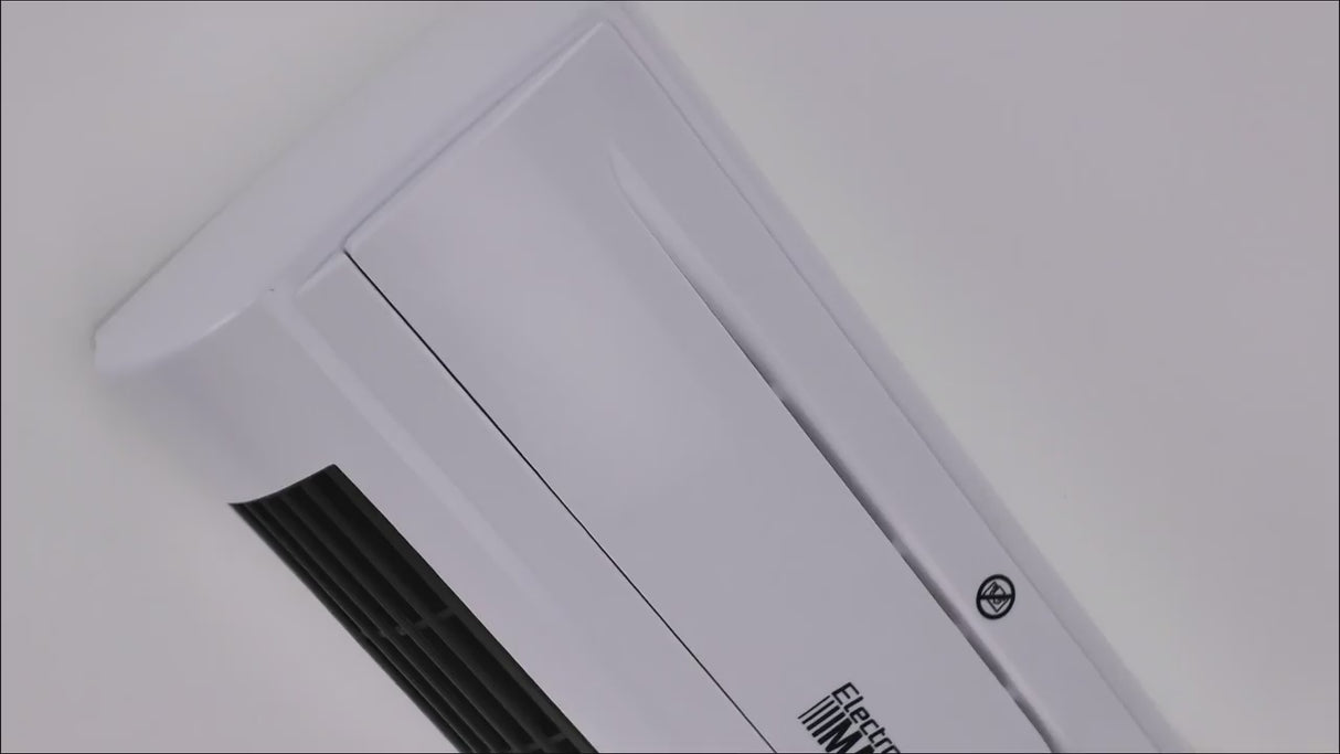 מזגנית חימום לתלייה על הקיר – 2000W עם שלט רחוק וטיימר