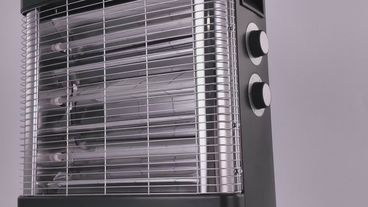 תנור חימום קוורץ 4 גופי חימום – ‎2400 W