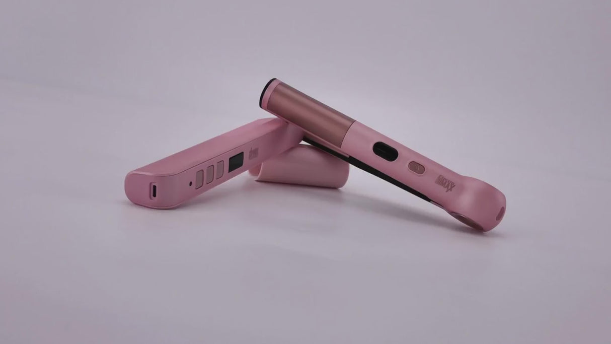 מחליק שיער נטען + מסרק להחלקת שיער נטען  2 ב-1