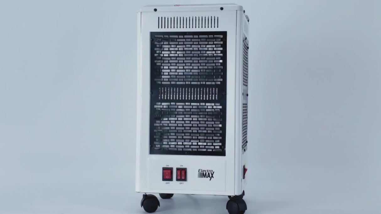 תנור חימום קוורץ עם 11 גופי חימום – 2000W