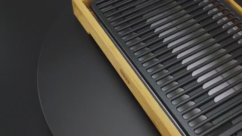 גריל חשמלי כפרי מעטפת במבוק 2000W