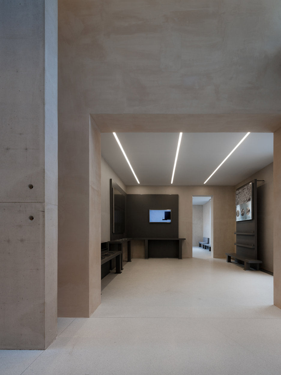 פרופיל תאורה אלומיניום שקוע 65X36