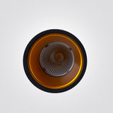 שקוע בנצי לד 5W| 3000K| שחור+זהב